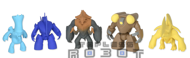 Illustration for article titled These Cute Toys From Pacific Rim Are Now Actual Toys You Can Buy